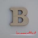 Lettere in legno betulla faggio colore naturale grezzo per hobby decoro