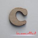 Caratteri piccoli, abbiccì alfabeti lettere in legno 2x2 cm