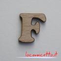 Caratteri piccoli, abbiccì alfabeti lettere in legno 2x2 cm