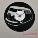 Wolkswagen furgone disco orologio quarzo su vinile 33 giri Clock Vinyl