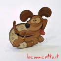 Cagnolino orologio arredo design camera cameretta bimbi