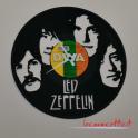 Led Zeppelin gruppo musicale rock vinile inciso orologio disco da parete top design