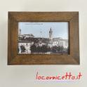 Ascoli Piceno foto retrò panoramica scatola portafoto idea regalo 