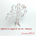 Alberi h-12 cm in legno colorati e personalizzabili per ogni