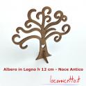 Alberi h-12 cm in legno colorati e personalizzabili per ogni