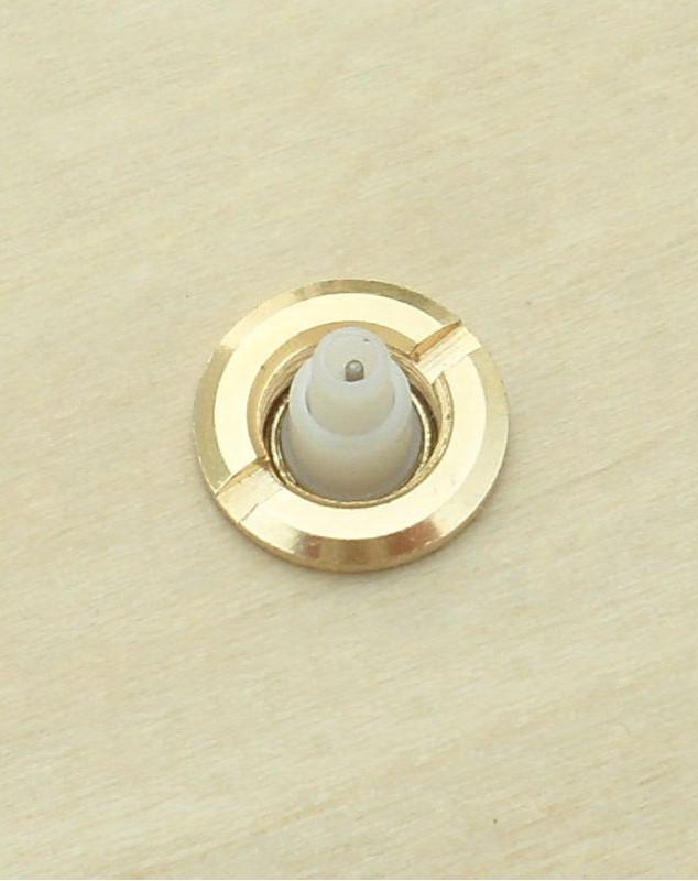 100 Girevoli A Scatto In Ottone Per Gioielli E Artigianato, Taglia 1 (2 1/4"), Molla In Acciaio Inox