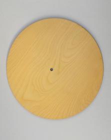 Tondo grande 40 cm base rotonda in legno quadrante-3
