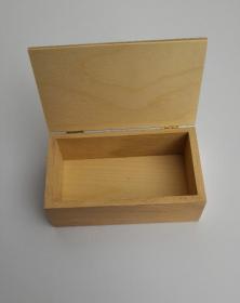Scatole in legno 25x14 stock 3 pezzi scatoline vero legno faggio offerta