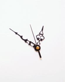 Kit lancette movimenti quarzo orologi YT-714 secondina colore nero disegno - BY lacornicetta.it