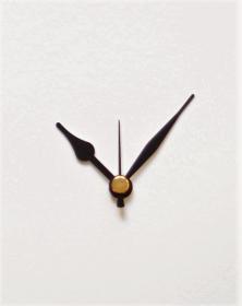 Tris lancette Stile goccia gamma top YT-719 per orologi parete tavolo secondina colore nero - By lacornicetta.it
