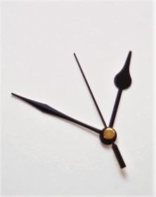 Lancette per movimenti orologi parete tavolo gamma top YT-929A colore nero - By Disegno lacornicetta.it