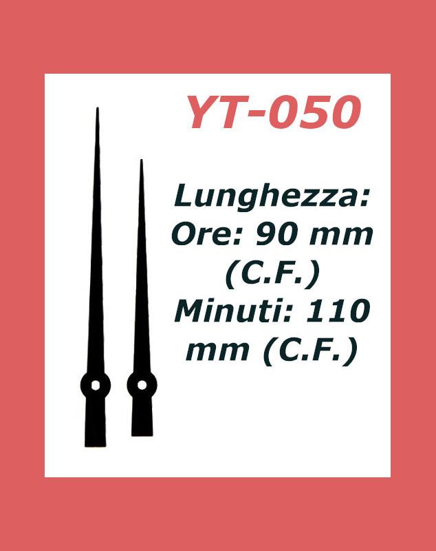 Kit 5 Set Lancette Orologio In Alluminio – Ore 71 Mm, Minuti E Secondi 93 Mm, Colori Rosso, Oro, Nero, Argento, Bianco Per Riparazione E Fai-da-te - 3