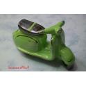 Lambretta colore verde prato in ceramica finitura platino