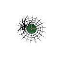 Spider il ragno tela premium orologio vinile Clock top Vinyl