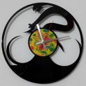 Bici start orologio su vinile 33 giri realizzato Clock Vinyl